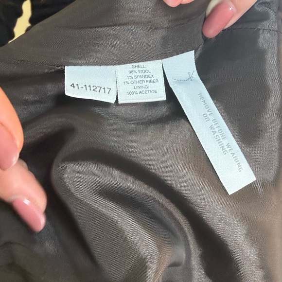 Ann Taylor Charcoal Pencil Skirt - Picture 10 of 13